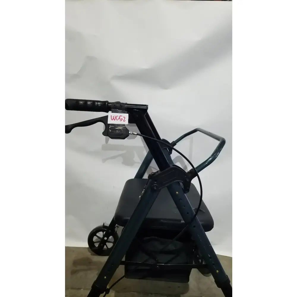 Reuse Medical Equipment Nova Rolling Walker for Seniors, 4-Wheel Rollator with Seat, Black Walkers, second-hand product photo 5