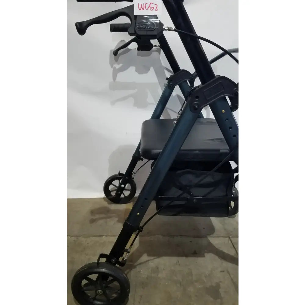 Reuse Medical Equipment Nova Rolling Walker for Seniors, 4-Wheel Rollator with Seat, Black Walkers, second-hand product photo 3