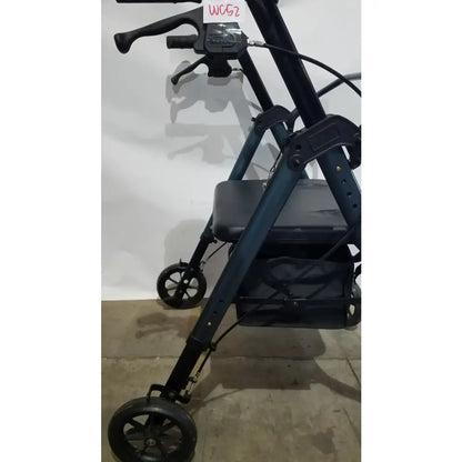 Reuse Medical Equipment Nova Rolling Walker for Seniors, 4-Wheel Rollator with Seat, Black Walkers, second-hand product photo 3