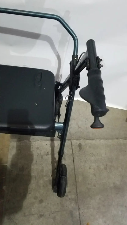 Reuse Medical Equipment Nova Rolling Walker for Seniors, 4-Wheel Rollator with Seat, Black Walkers, second-hand product photo 11