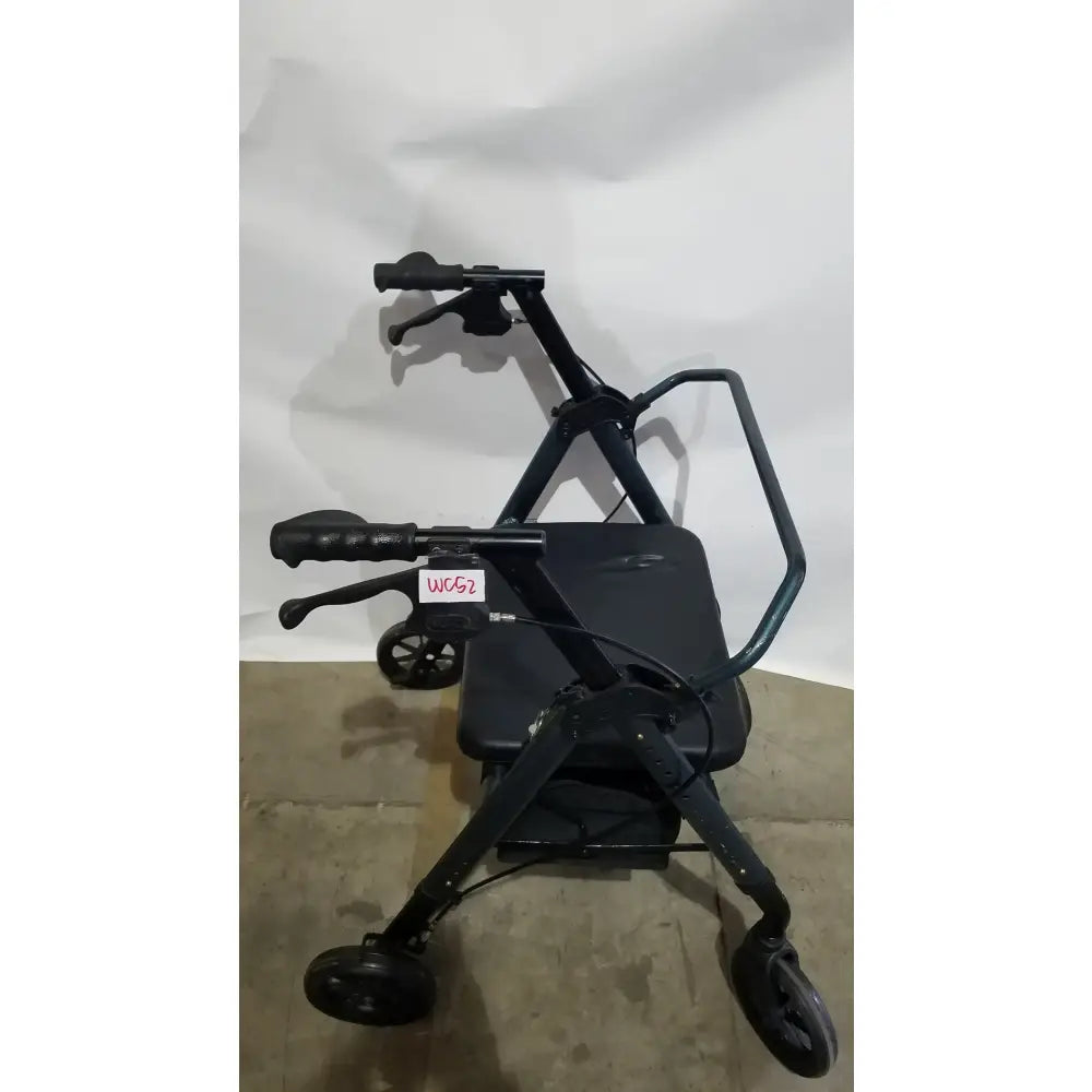 Reuse Medical Equipment Nova Rolling Walker for Seniors, 4-Wheel Rollator with Seat, Black Walkers, second-hand product photo 2