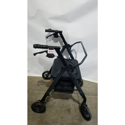 Reuse Medical Equipment Nova Rolling Walker for Seniors, 4-Wheel Rollator with Seat, Black Walkers, second-hand product photo 1