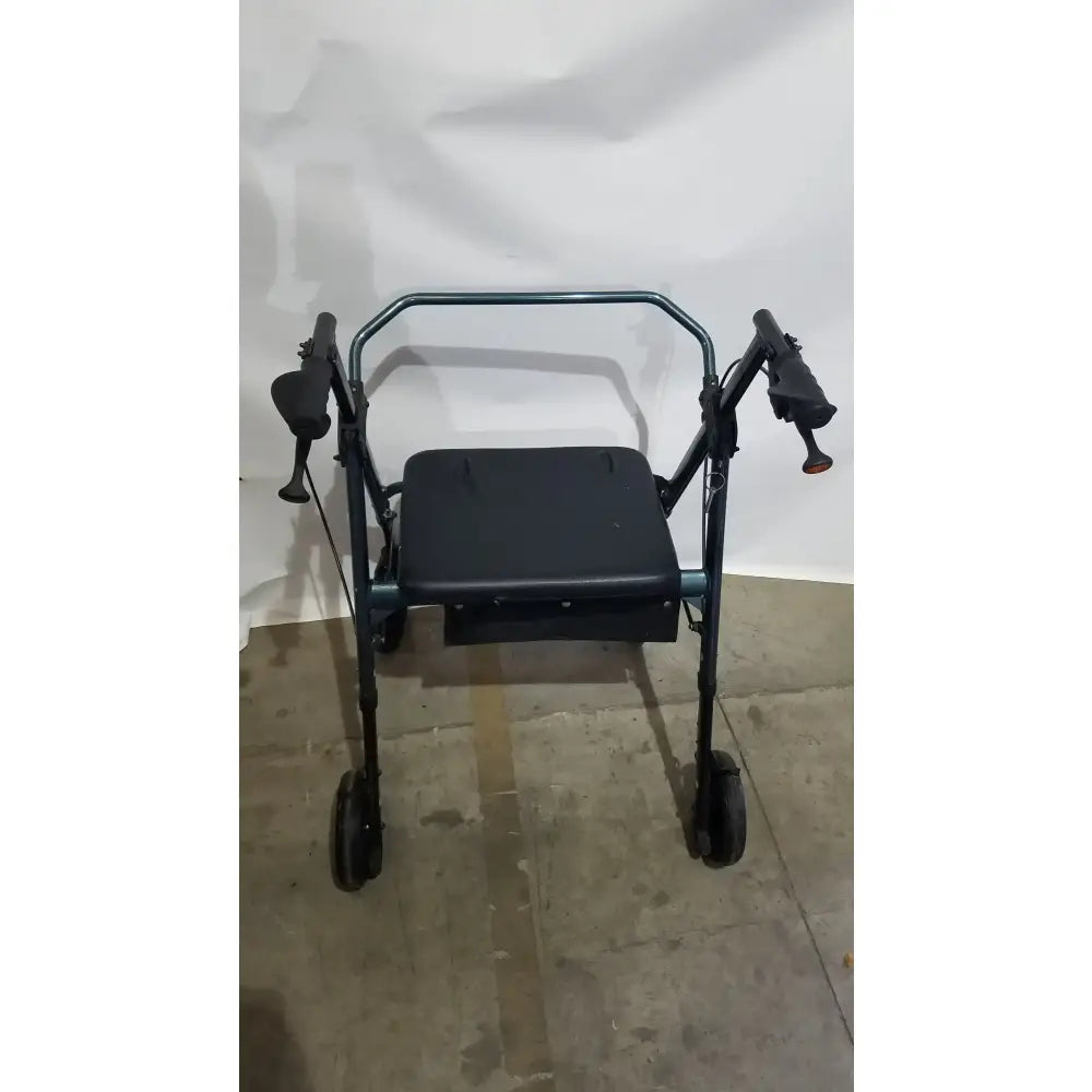 Reuse Medical Equipment Nova Rolling Walker for Seniors, 4-Wheel Rollator with Seat, Black Walkers, second-hand product photo 10