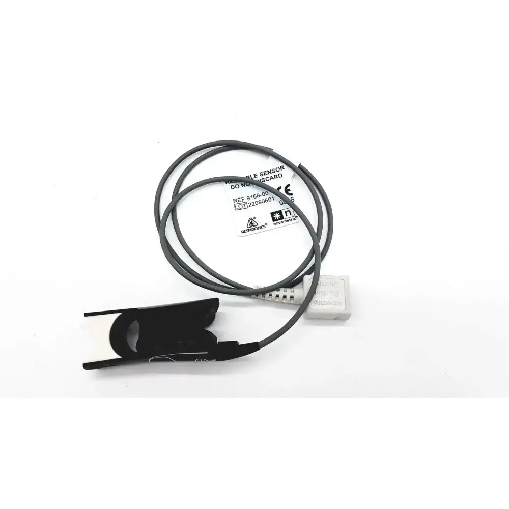 Novametrix Model 512 Digital Pulse Oximeter With Finger Sensor DB-9 Connector Pulse Oximeter, second-hand product photo 17
