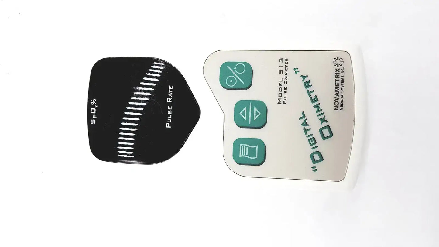 Novametrix Model 512 Digital Pulse Oximeter With Finger Sensor DB-9 Connector Pulse Oximeter, second-hand product photo 2