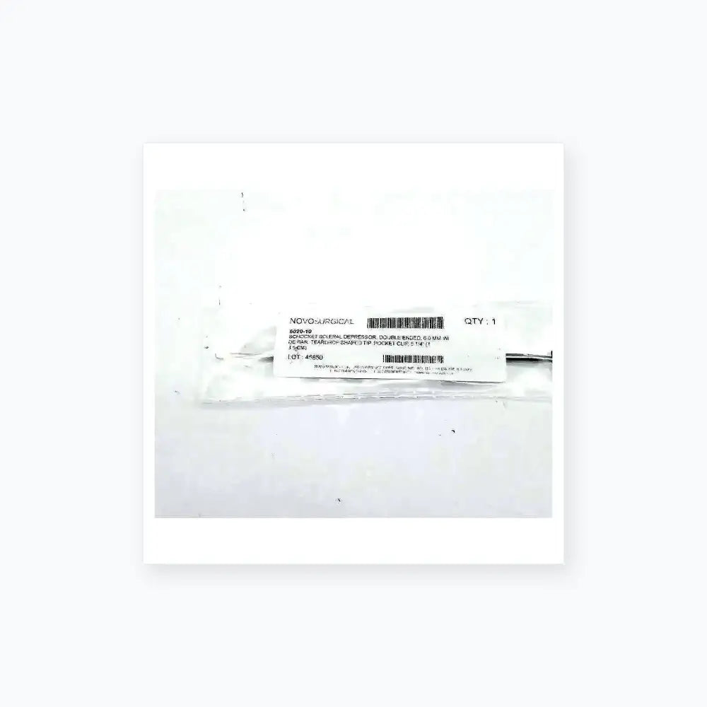 Novo Surgical 6020-10 Schocket Scleral Depressor Surgical Instrument, second-hand product photo 1