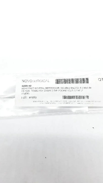 Novo Surgical 6020-10 Schocket Scleral Depressor Surgical Instrument, second-hand product photo 2