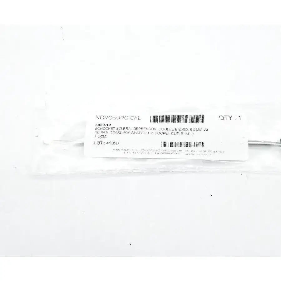 Novo Surgical 6020-10 Schocket Scleral Depressor Surgical Instrument, second-hand product photo 1