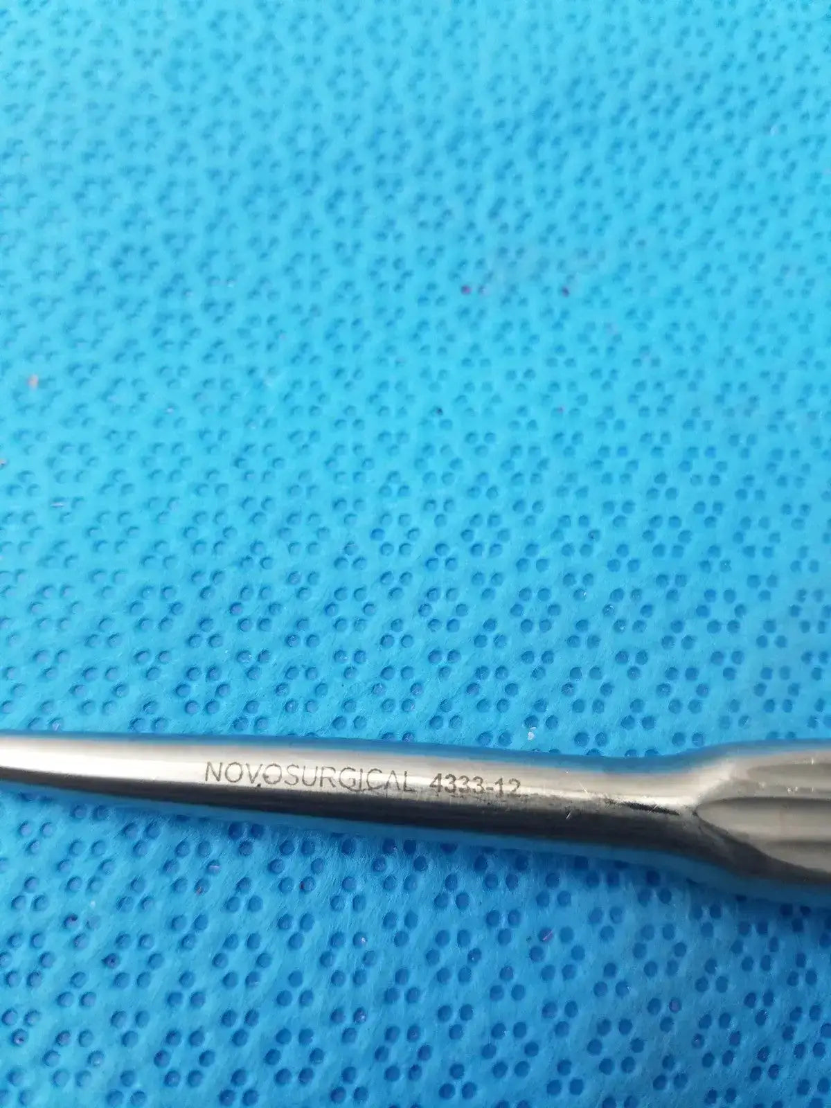 Novosurgical 433-12 Spratt Bone Curette Stainless Surgical Orthopedic - Lot of 4 Bone Curette, second-hand product photo 7