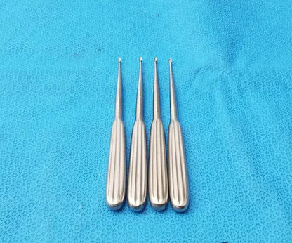 Novosurgical 433-12 Spratt Bone Curette Stainless Surgical Orthopedic - Lot of 4 Bone Curette, second-hand product photo 1