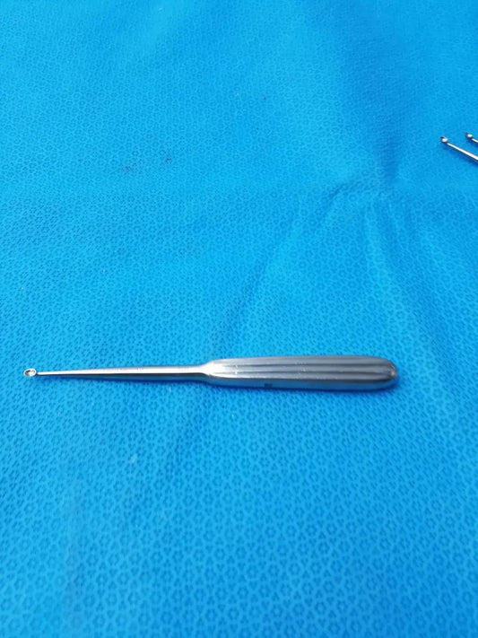 Novosurgical 433-12 Spratt Bone Curette Stainless Surgical Orthopedic - Lot of 4 Bone Curette, second-hand product photo 2