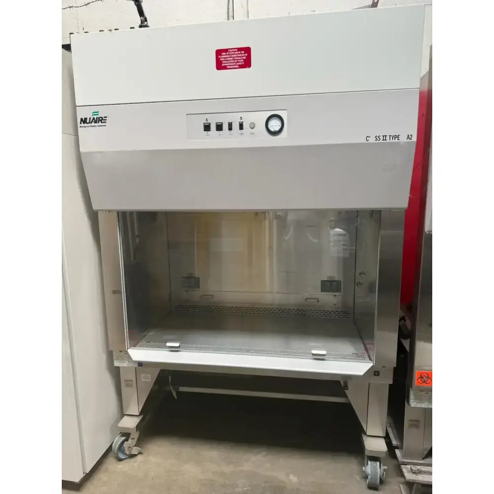 NuAire NU-629-400 Class II Type A2 Biological Safety Cabinet Biological Safety Cabinet, as-is (for parts) product photo 1