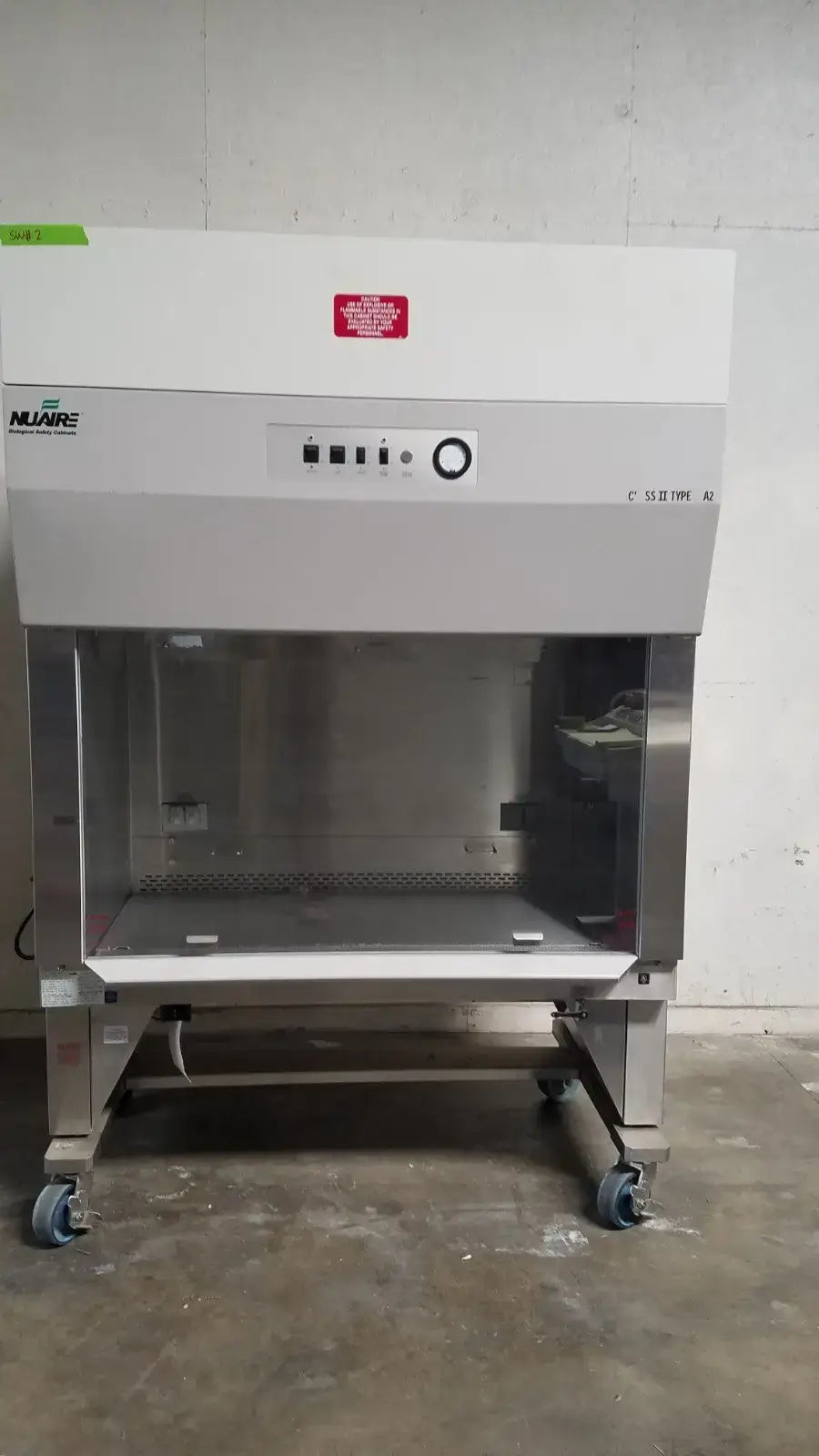 Reuse Medical Nuaire Type A2 Biosafety Cabinet | Laboratory Safety Equipment Fume Hoods & Biological Safety Cabinets, second-hand product photo 1