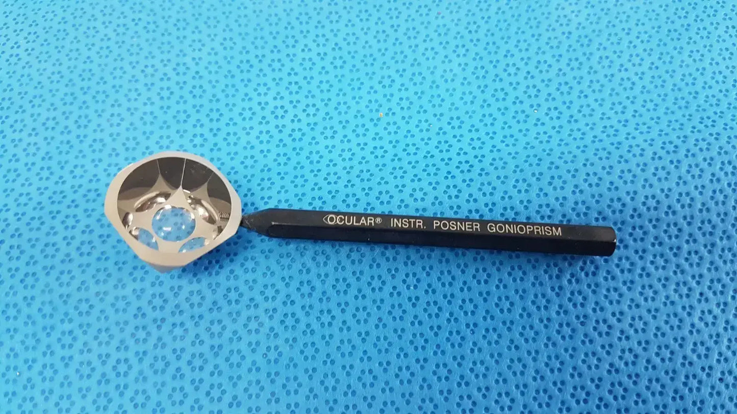 Ocular Instruments Ocular 4-Mirror Gonio Lens Posner – Ophthalmic Diagnostic Lens Ophthalmic Diagnostic Lens, second-hand product photo 9