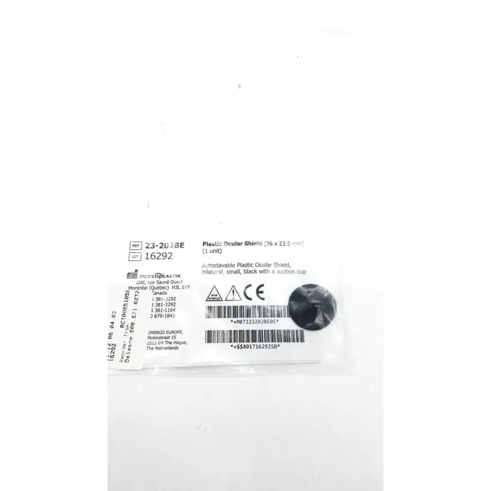 OCULO-PLASTIK 23-206BE Ocular Shield Ocular Shield, second-hand product photo 2