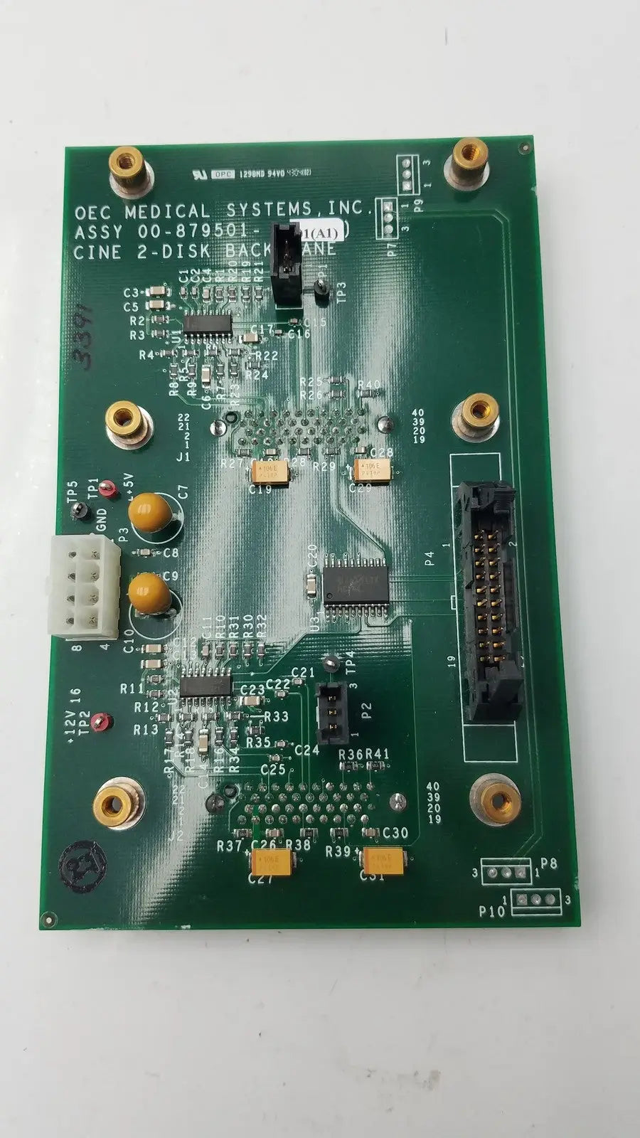 OEC Syste Assy 00-879501-01 (A1) Cine 2-Disk Back Plane Medical Equipment Part, second-hand product photo 5
