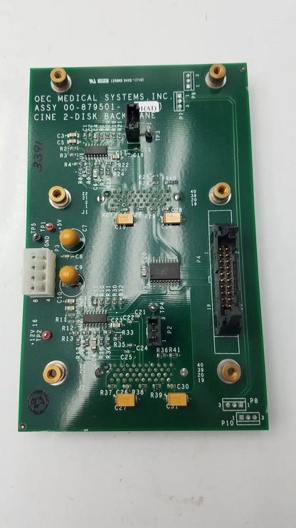 OEC Syste Assy 00-879501-01 (A1) Cine 2-Disk Back Plane Medical Equipment Part, second-hand product photo 5