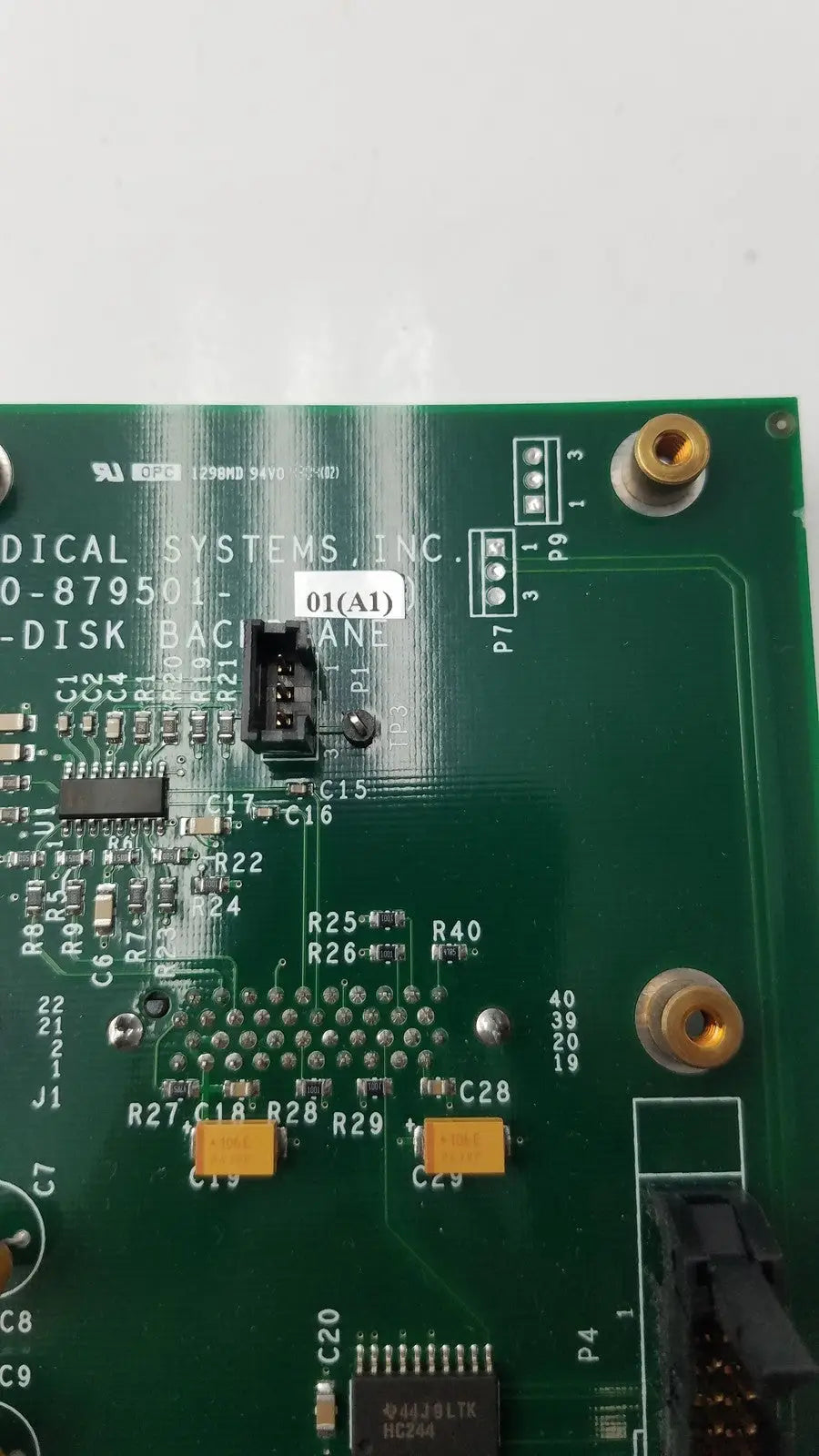 OEC Syste Assy 00-879501-01 (A1) Cine 2-Disk Back Plane Medical Equipment Part, second-hand product photo 13