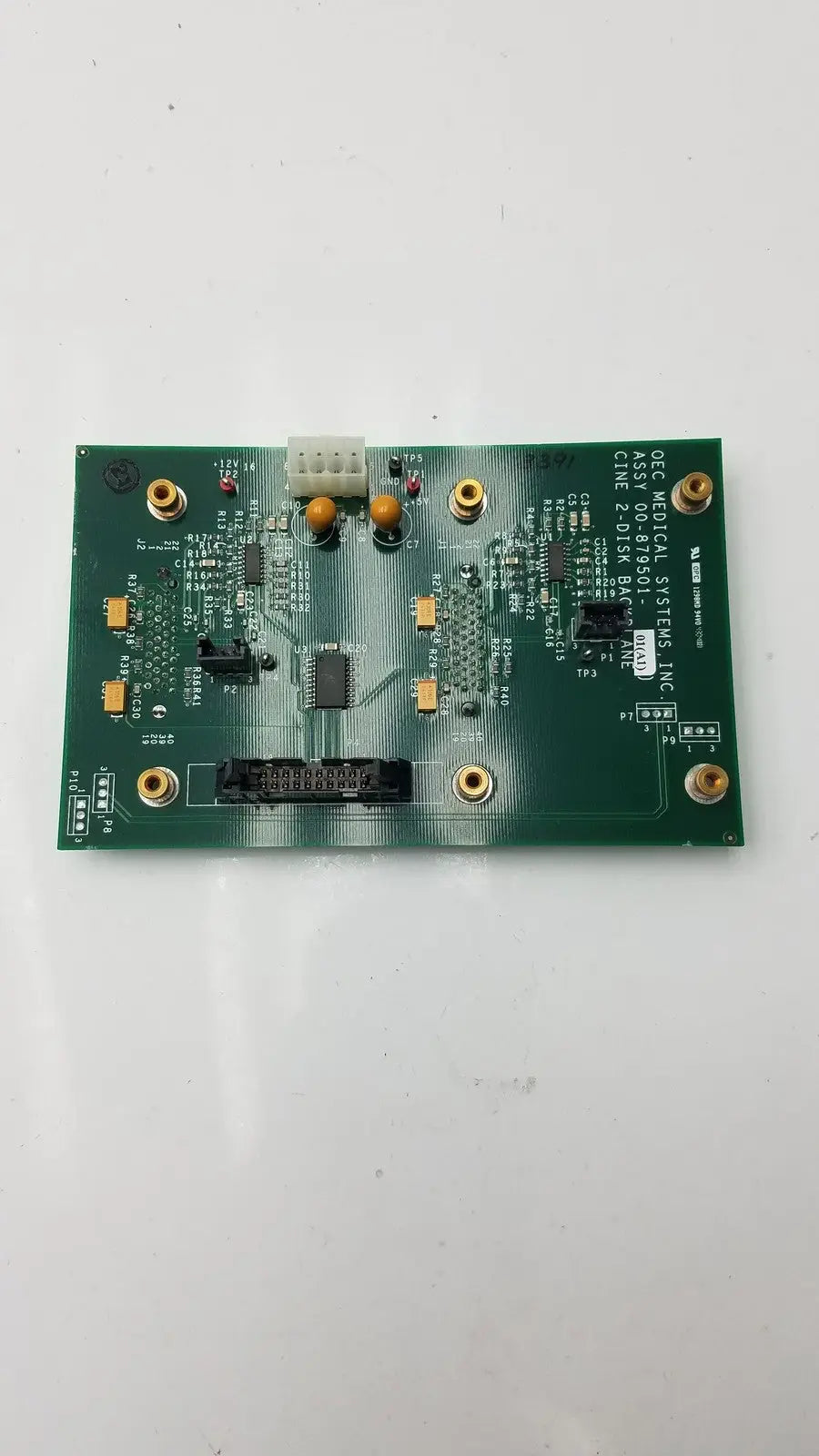 OEC Syste Assy 00-879501-01 (A1) Cine 2-Disk Back Plane Medical Equipment Part, second-hand product photo 2