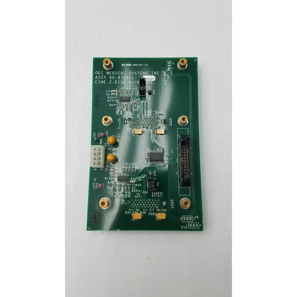 OEC Syste Assy 00-879501-01 (A1) Cine 2-Disk Back Plane Medical Equipment Part, second-hand product photo 1