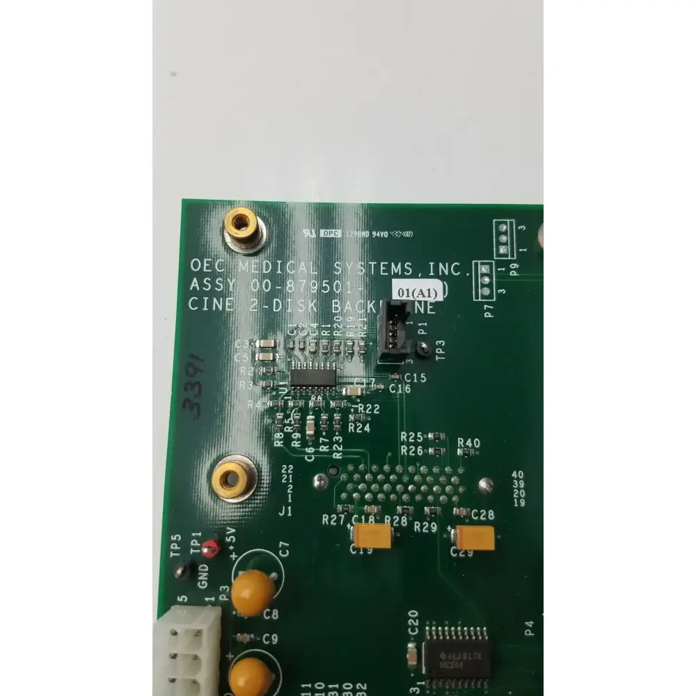 OEC Syste Assy 00-879501-01 (A1) Cine 2-Disk Back Plane Medical Equipment Part, second-hand product photo 14