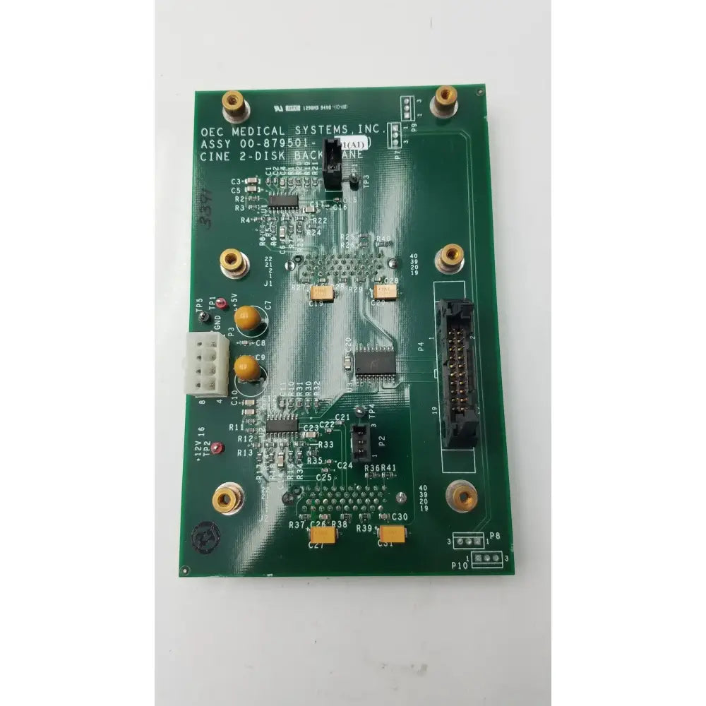 OEC Syste Assy 00-879501-01 (A1) Cine 2-Disk Back Plane Medical Equipment Part, second-hand product photo 5