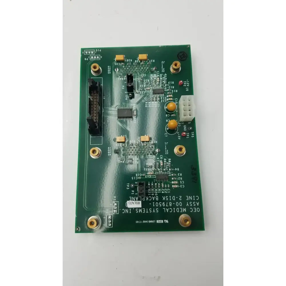 OEC Syste Assy 00-879501-01 (A1) Cine 2-Disk Back Plane Medical Equipment Part, second-hand product photo 3