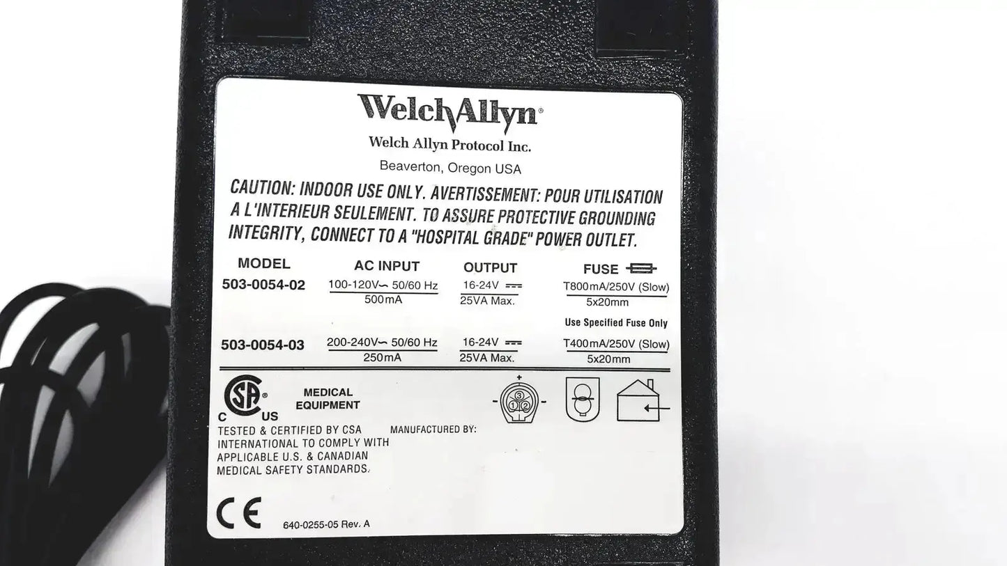 Welch Allyn OEM Power Supply for Welch Allyn Propaq Patient Monitor Charger 503-0054-02 Power Supply, second-hand product photo 13