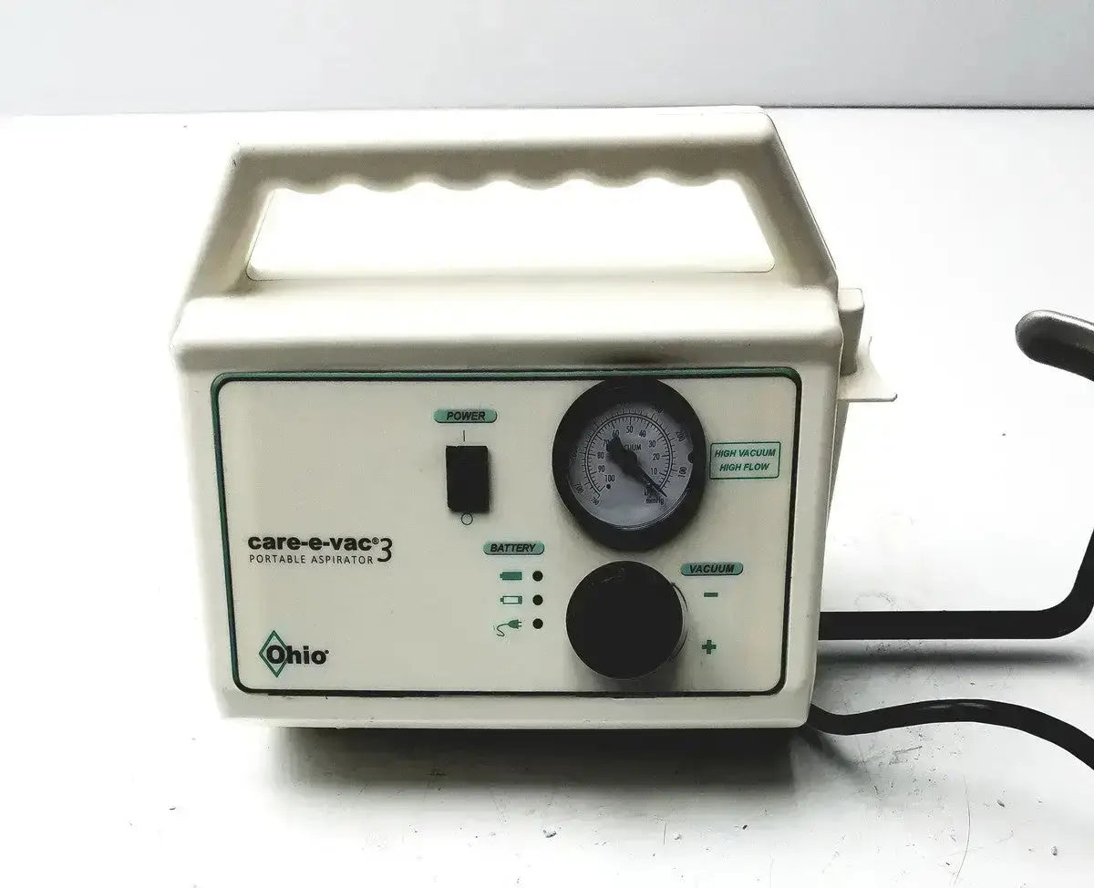Ohio Medical Care-E-Vac 3 Portable Aspirator Suctiion Pump Suction Pump, second-hand product photo 1