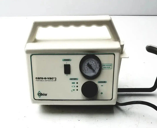 Ohio Medical Care-E-Vac 3 Portable Aspirator Suctiion Pump Suction Pump, second-hand product photo 1