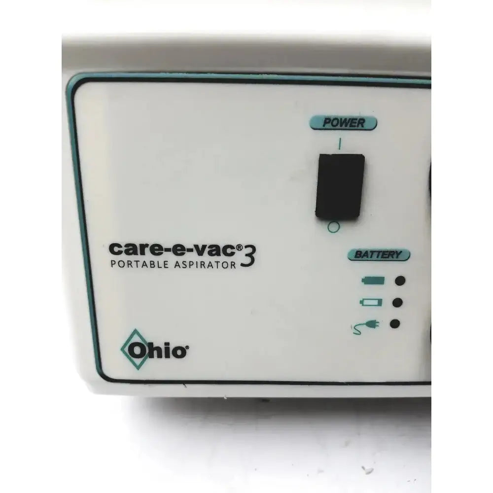 Ohio Medical Care-E-Vac 3 Portable Aspirator Suctiion Pump Suction Pump, second-hand product photo 2
