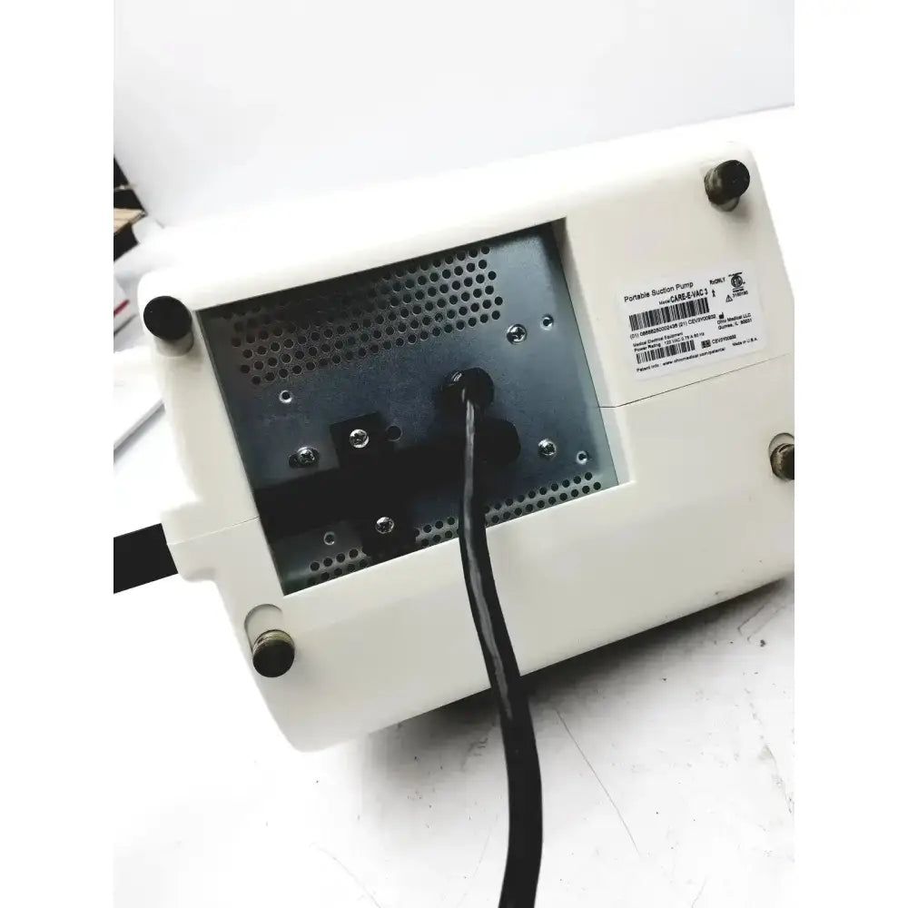 Ohio Medical Care-E-Vac 3 Portable Aspirator Suctiion Pump Suction Pump, second-hand product photo 9