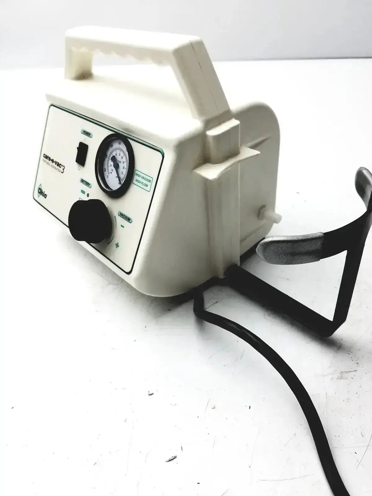 Ohio Medical Care-E-Vac 3 Portable Aspirator Suctiion Pump Suction Pump, second-hand product photo 5