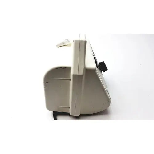 Beige plastic ohio medical care-e-vac 3 portable suction machine with black accents and visible bill slot for cash counting