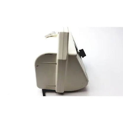 Beige plastic ohio medical care-e-vac 3 portable suction machine with black accents and visible bill slot for cash counting