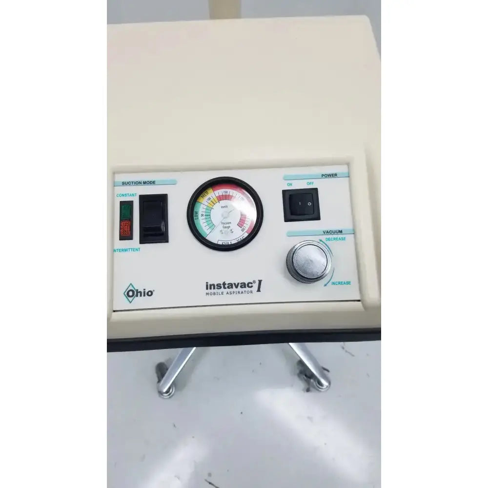 Ohio Medical Instavac l Portable Suctiion Pump With Stand Portable Suction Pump, second-hand product photo 9