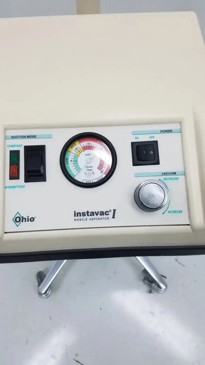 Ohio Medical Instavac l Portable Suctiion Pump With Stand Portable Suction Pump, second-hand product photo 9