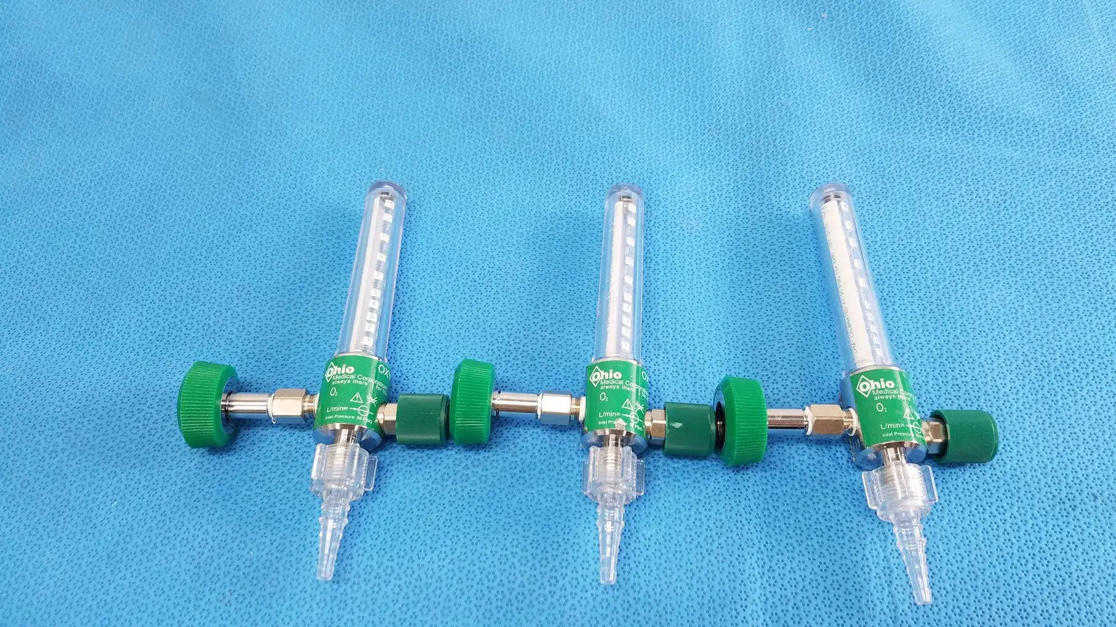 Reuse Medical Ohio Medical O2 Oxygen Flowmeter QOF001737 Other Medical & Lab Equipment, second-hand product photo 1