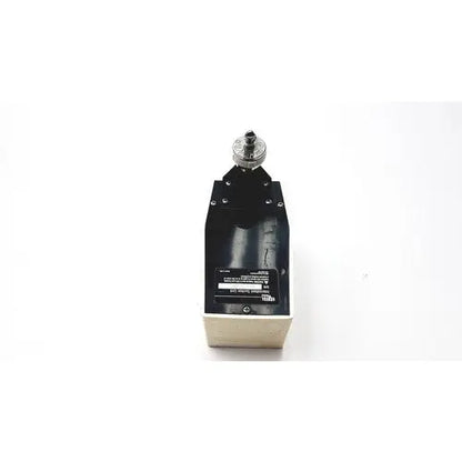 Black and silver industrial pressure gauge with metallic dial on ohio medical products intermittent suction unit