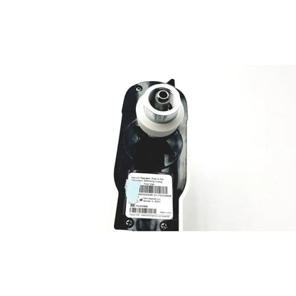 Black plastic ohio vacuum regulator with silver metallic threaded fitting and white rubber gasket model pisa 200mmHg analog