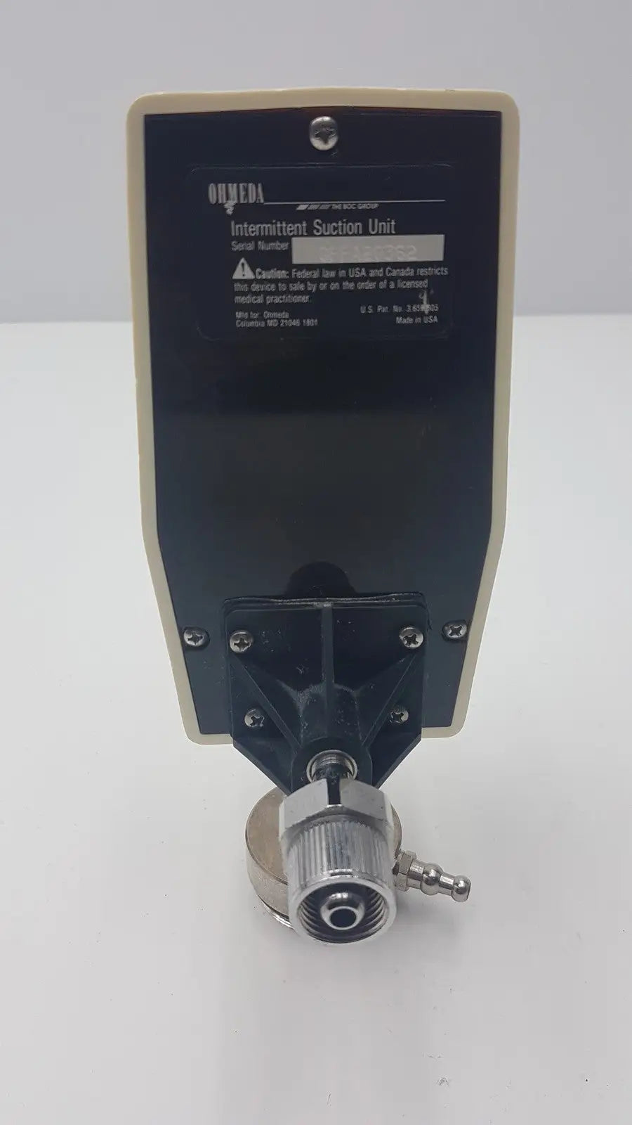 Ohmeda Intermittent Suction Unit Suction Regulator, second-hand product photo 4