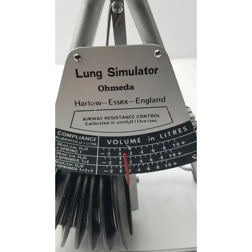 Thermolyne Ohmeda Lung Simulator Lung Simulator, new product photo 7