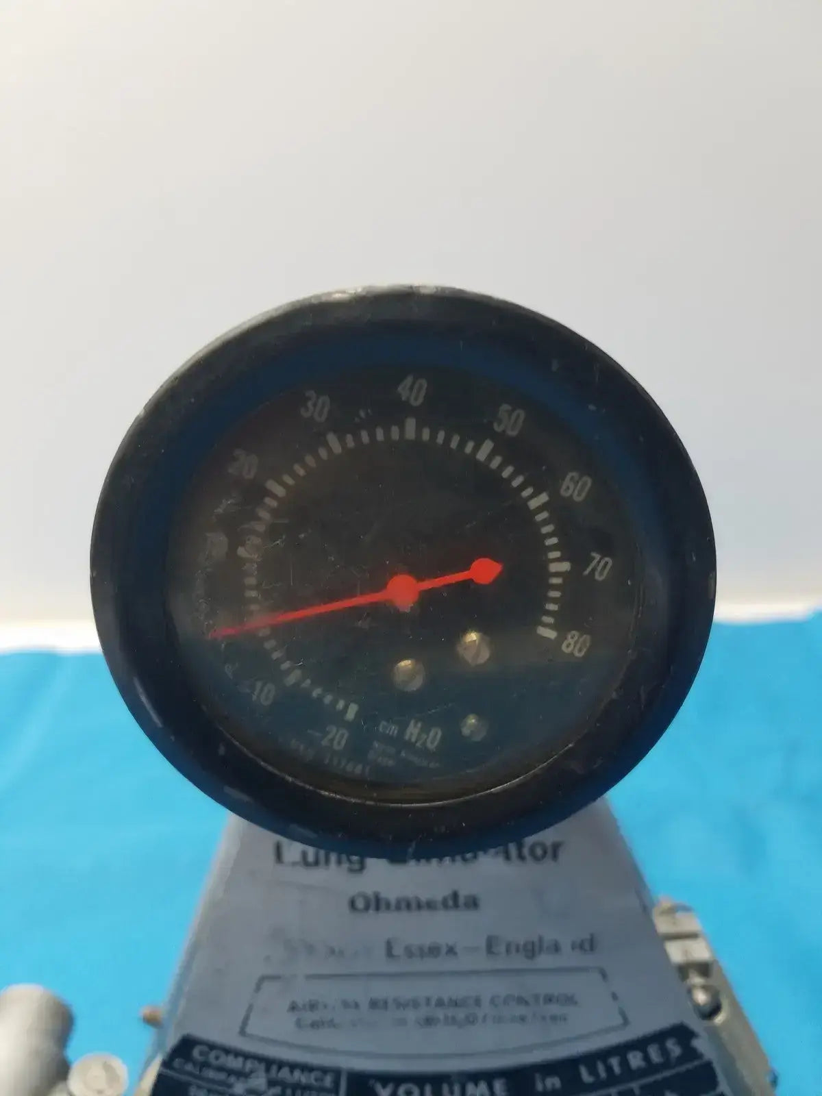 Ohmeda Lung Simulator Airway Resistance Control Lung Simulator, second-hand product photo 3
