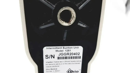 Ohio Medical Ohmeda/Ohio Medical Intermittant Suctiion Regulator Unit Model 1251 Suction Regulator, as-is (for parts) product photo 13