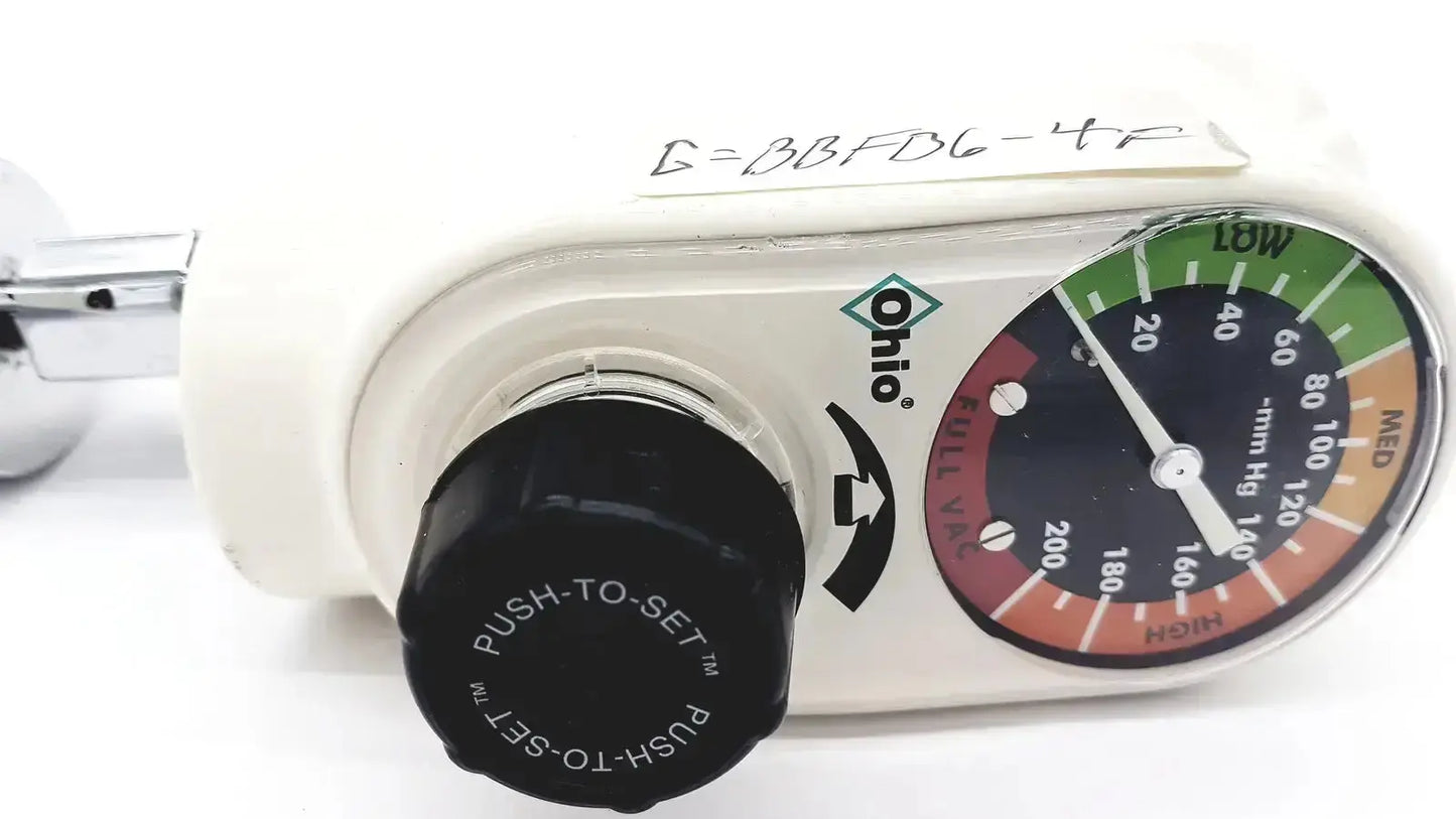Ohio Medical Ohmeda/Ohio Medical Intermittant Suctiion Regulator Unit Model 1251 Suction Regulator, as-is (for parts) product photo 4