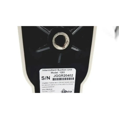 Ohio Medical Ohmeda/Ohio Medical Intermittant Suctiion Regulator Unit Model 1251 Suction Regulator, as-is (for parts) product photo 13