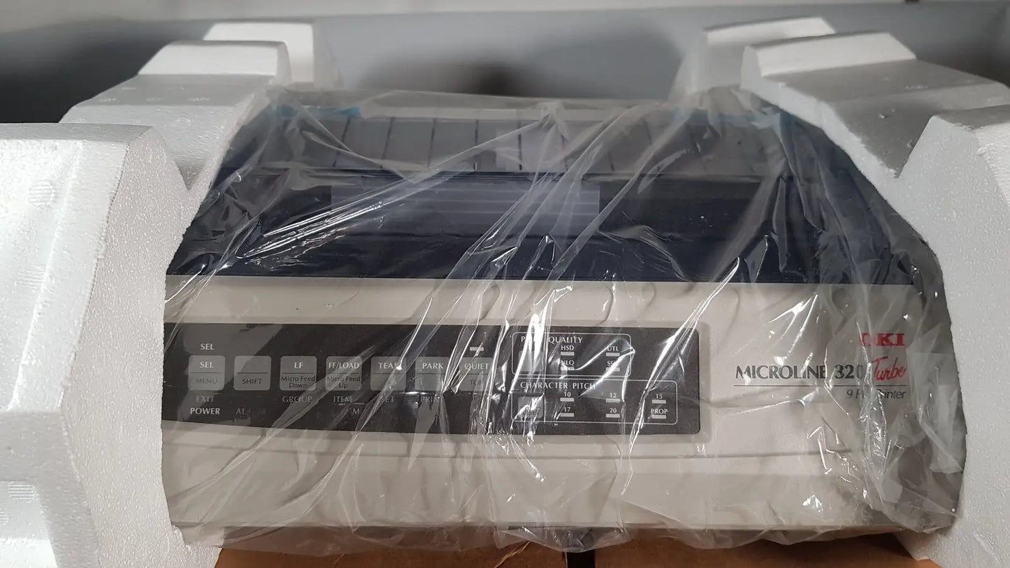 OKI Microline 320 Turbo 9 Pin Impact Printer Impact Printer, second-hand product photo 1