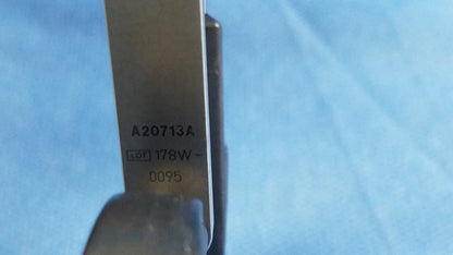 Stainless steel olympus a20713a optical biopsy spoon forceps with engraved serial number for 30° telescope use