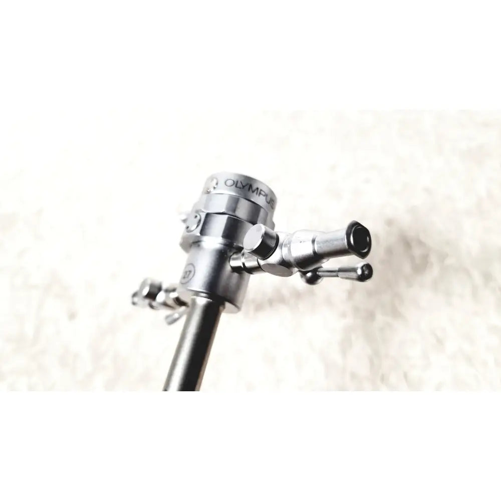 Silver metallic olympus a2181 endoscope sheath with 27fr and multiple articulated joints for surgical use