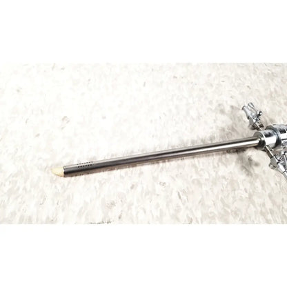 Silver surgical retractor with polished metallic finish and articulated joints for olympus a2181 endoscope sheath 27fr